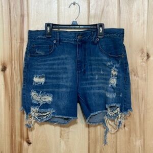 Ksubi Distressed Boyfriend Short So Jelly‎ Size 28